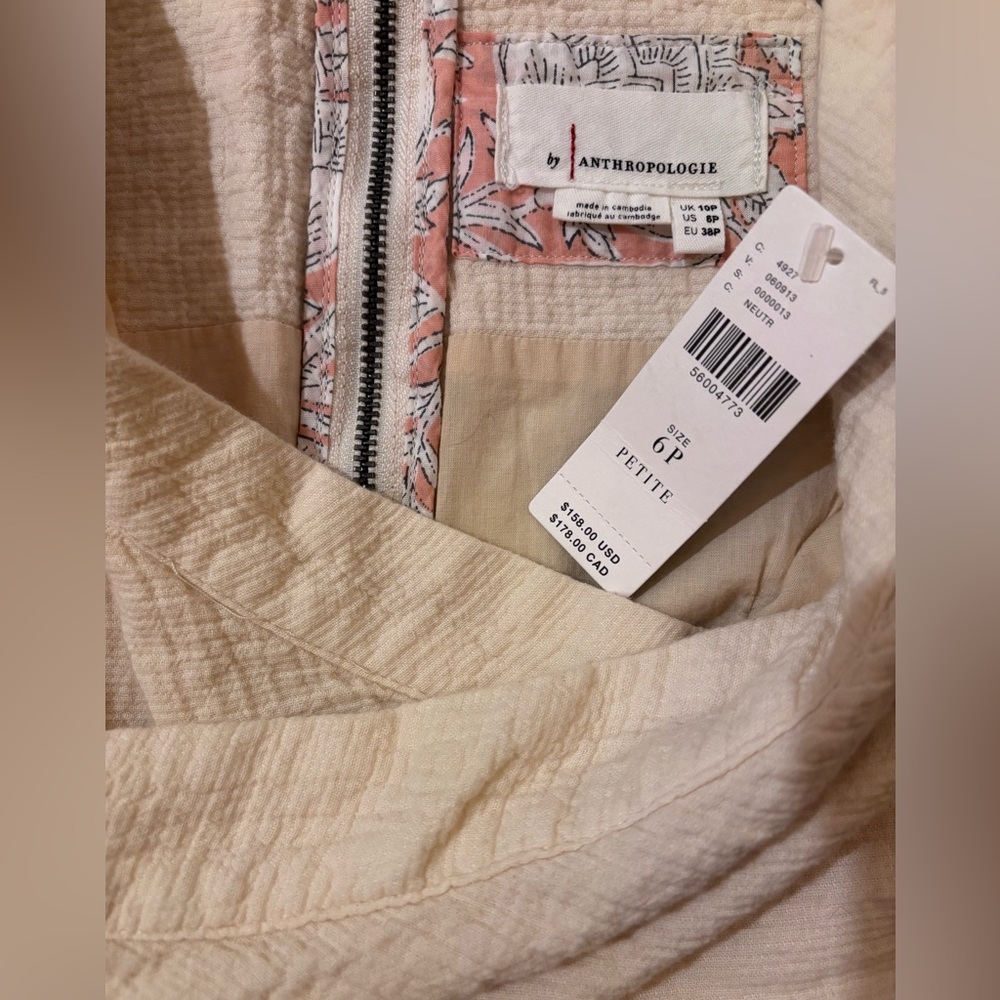 Anthropologie NWT Sleeveless Wide-Leg Jumpsuit - Picture 3 of 6